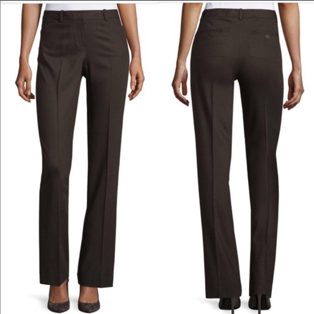 NWT Theory Max C dress pants in brown